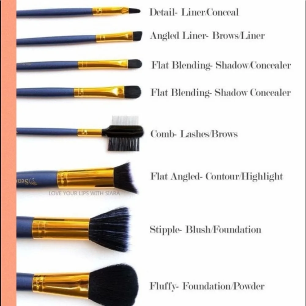 LAST SET! SenseCosmetics Brushes Set